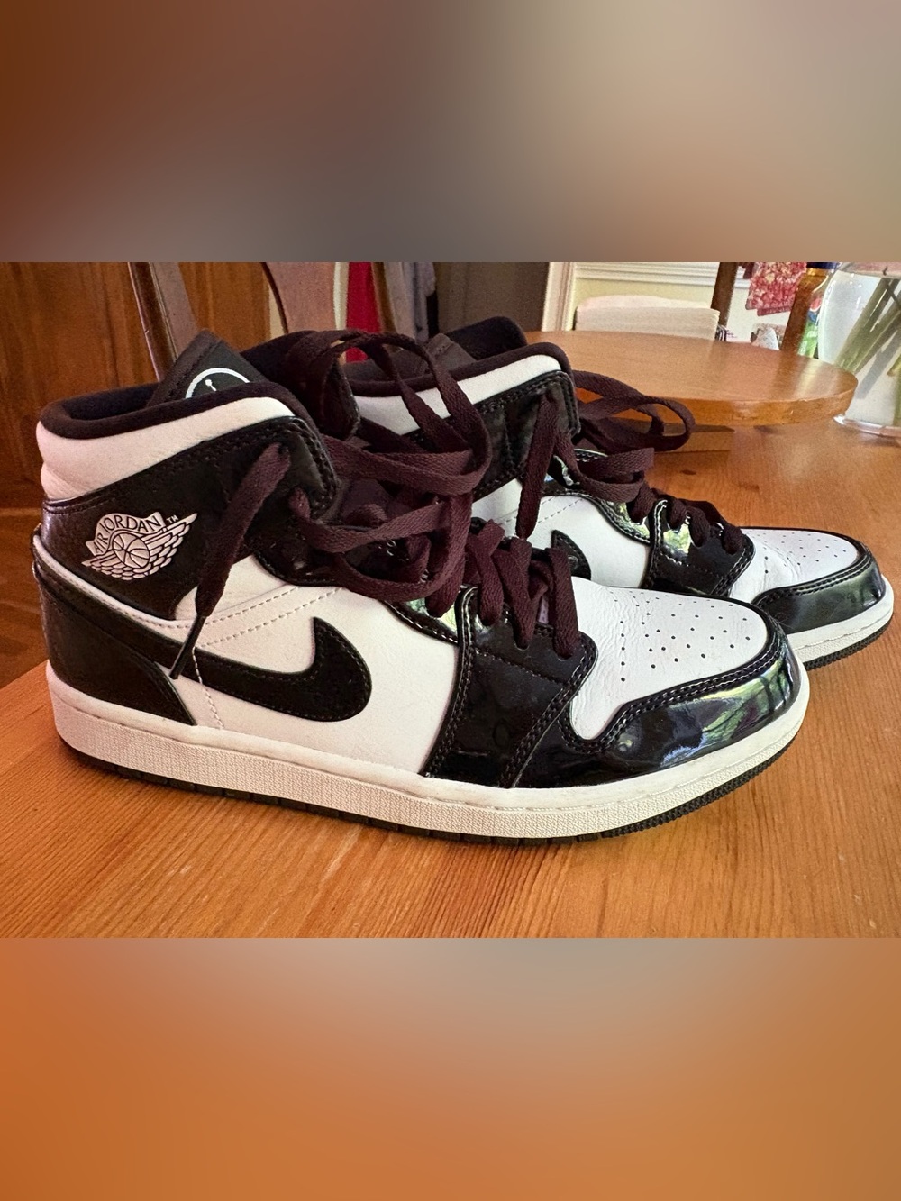 Jordan 1 Mid Sneakers (M8/W9.5)